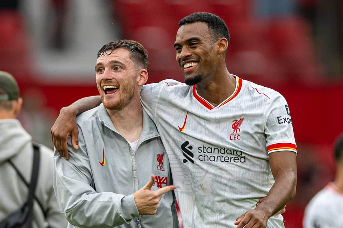 Ryan Gravenberch is exceeding early expectations as Liverpool’s key midfield cog