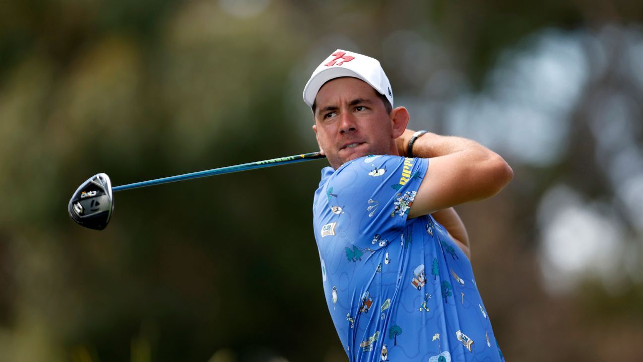 Lucas Herbert eagles last hole to lead at Australian Open