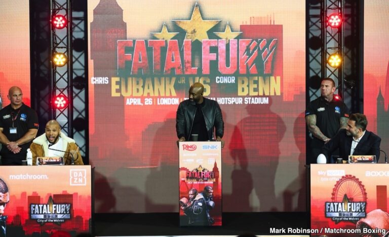 Eddie Hearn’s ’50-50′ Illusion: Why Conor Benn Faces A Formidable Task Against The Much Larger Chris Eubank Jr.