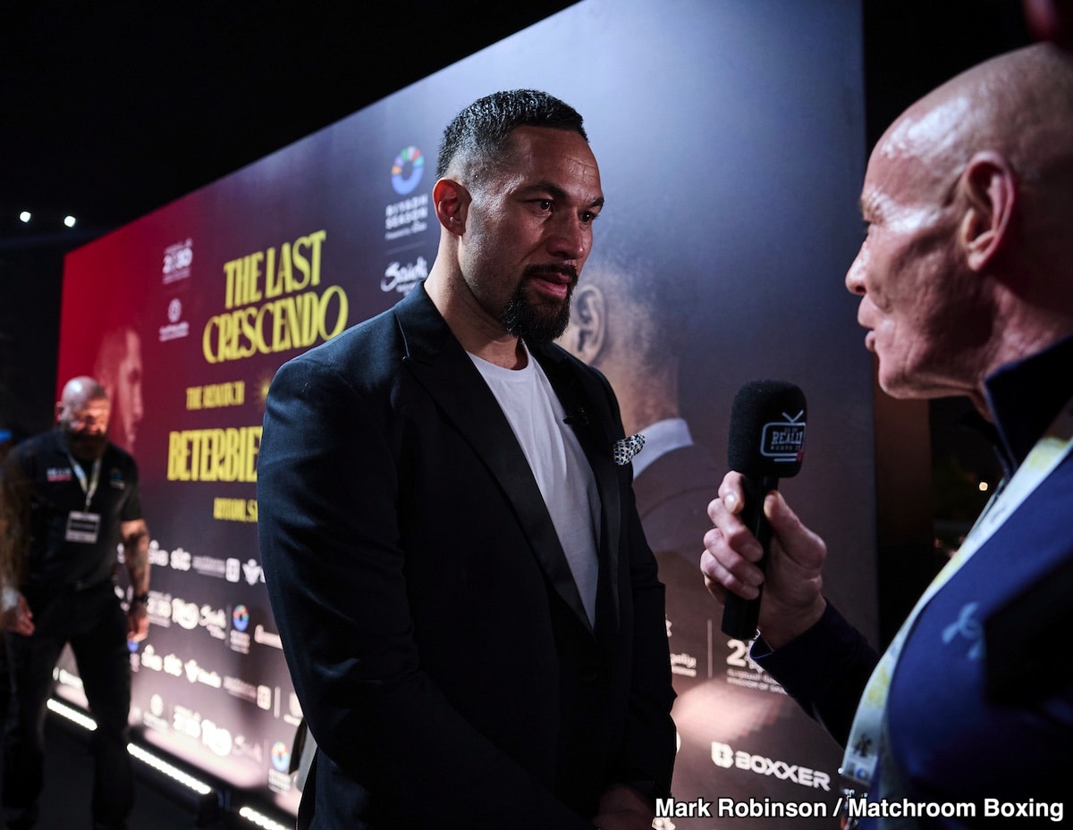 Frank Warren Says Joseph Parker Will Fight In September, Will “Wait And See The Outcome Of Usyk-Dubois II”