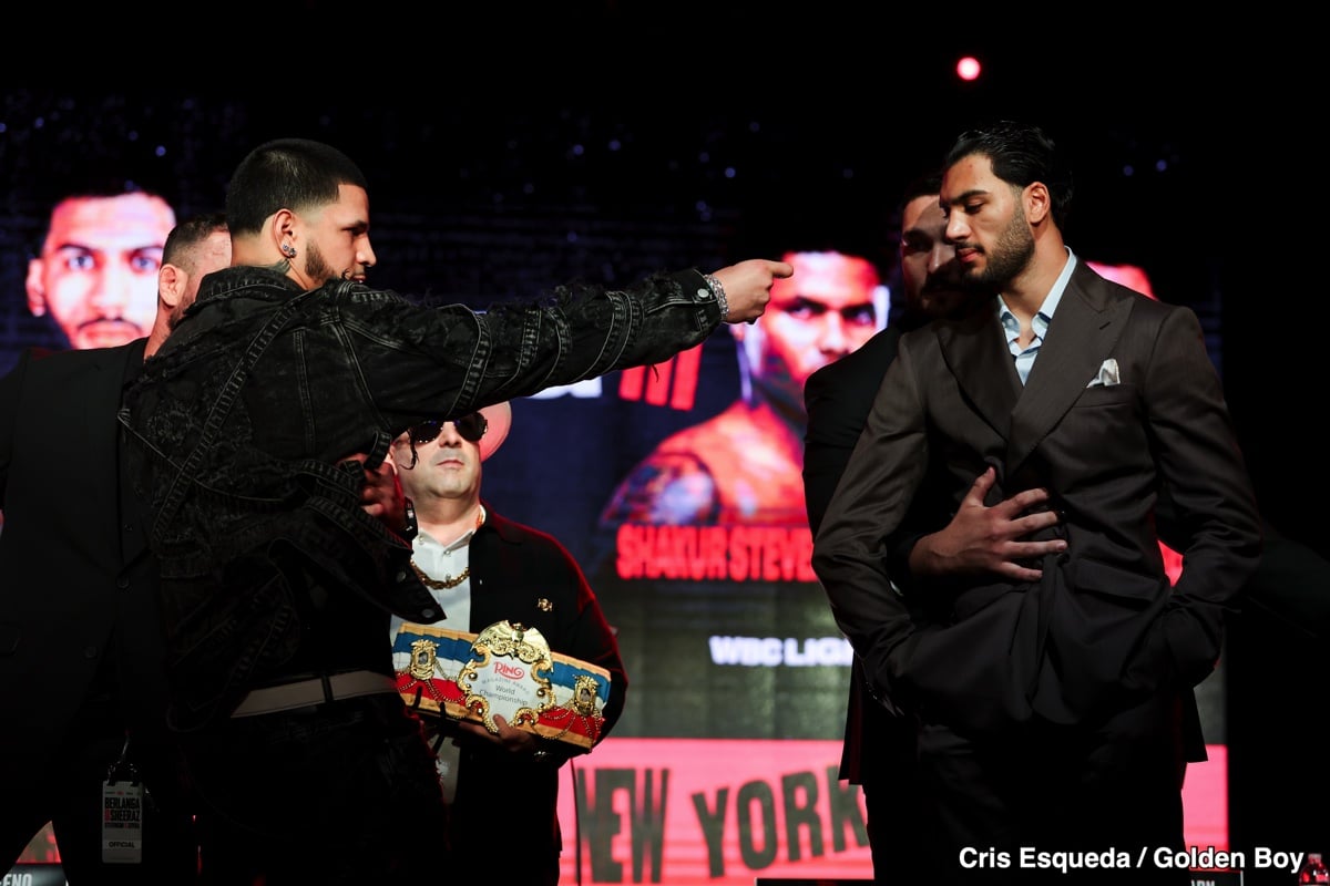 Berlanga Vs. Sheeraz: Edgar Berlanga Claims Mental Victory, Eyes Canelo Rematch After July 12th Bout