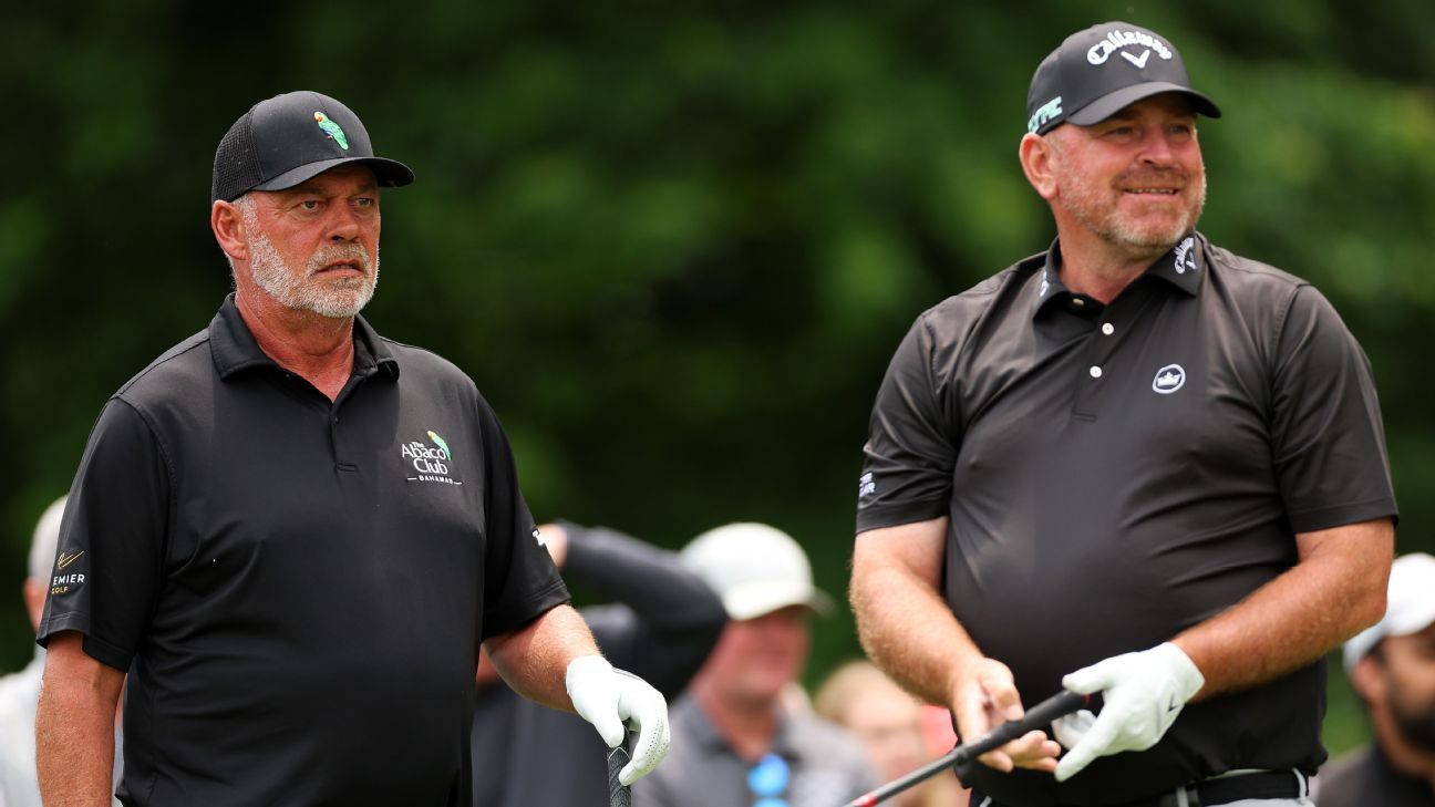 Darren Clarke, Thomas Bjorn win Champions tour’s team event
