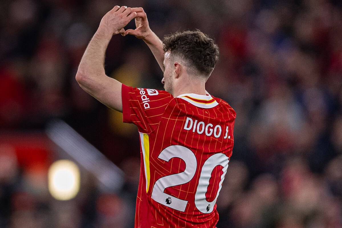 Liverpool FC retire No. 20 shirt to honour Diogo Jota