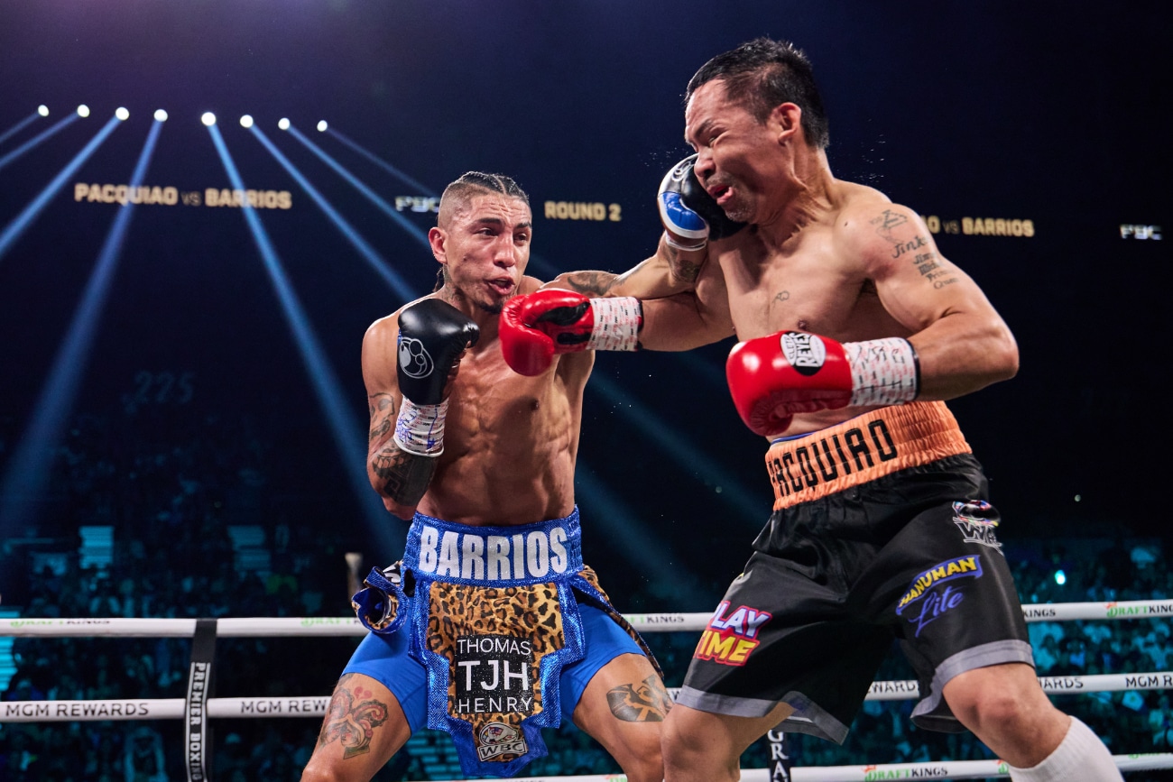 Manny Pacquiao’s Bruised Face After Barrios Fight Contradicts “Sparring Session” Claim