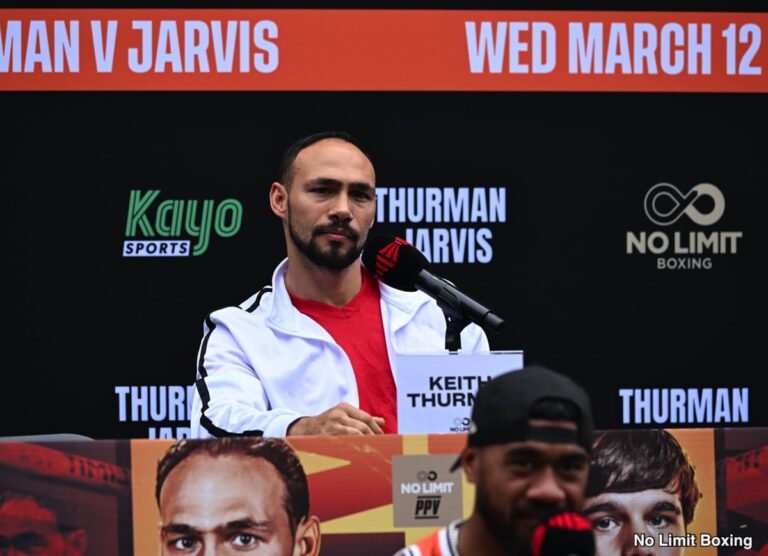 The Towering Inferno’s Next Stop: Sebastian Fundora Vs. Keith Thurman Set For October 18th In Las Vegas