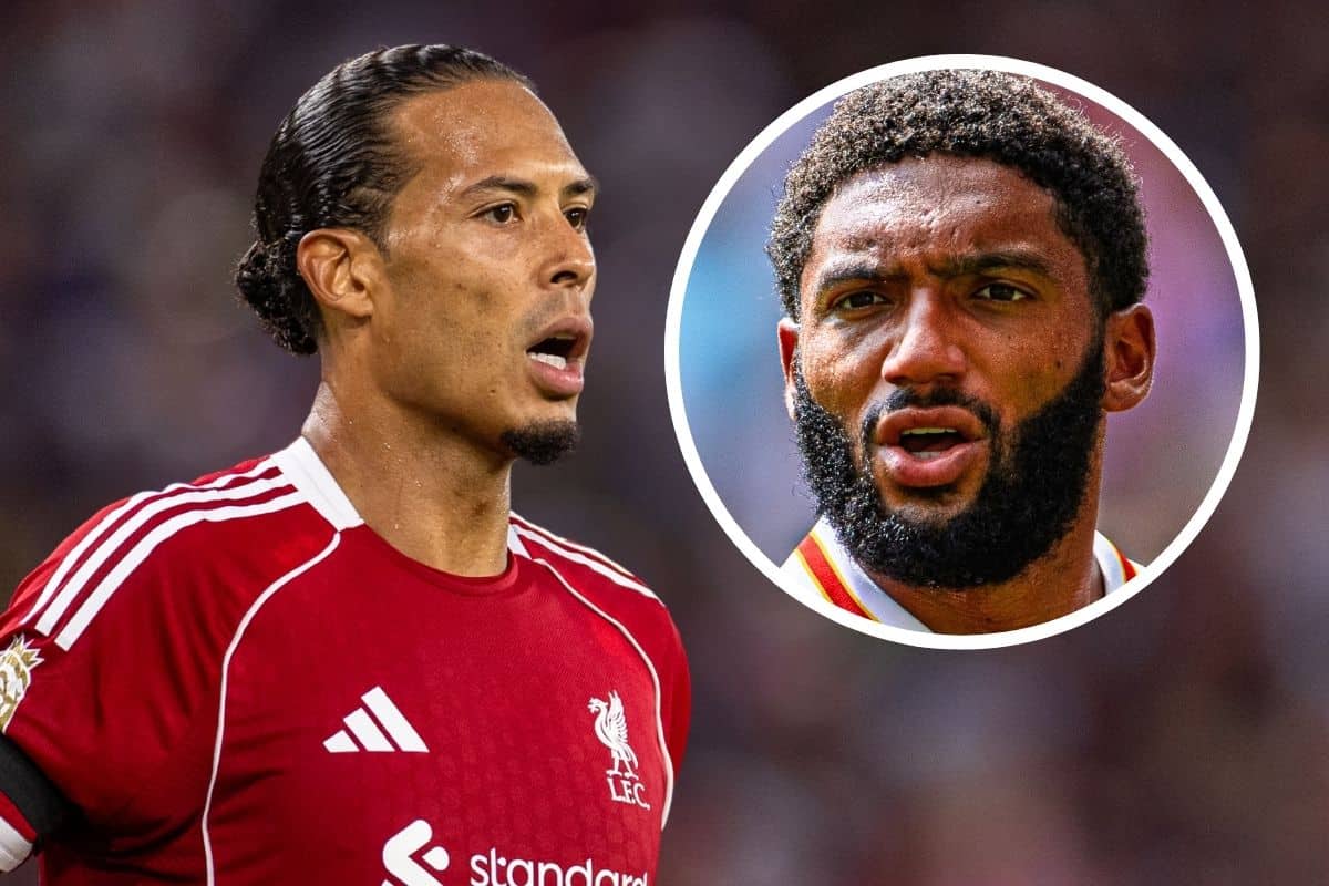 Virgil van Dijk wants Joe Gomez to stay but football “not a friendly business”